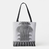 Ananas verzachten tote bag (Achterkant)