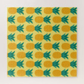 Ananas Vintage: vruchtbare patroonverrukking. Legpuzzel (Horizontaal)