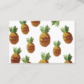 Ananas Visitekaartje (Achterkant)