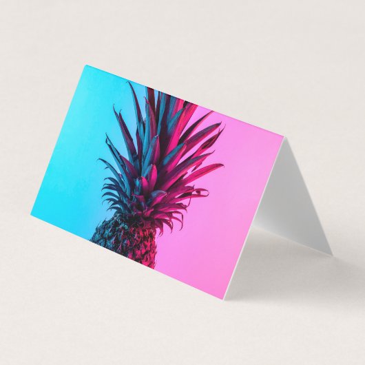 ananas visitekaartje (Voorkant)