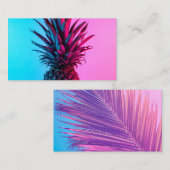 ananas visitekaartje (Voorkant / Achterkant)
