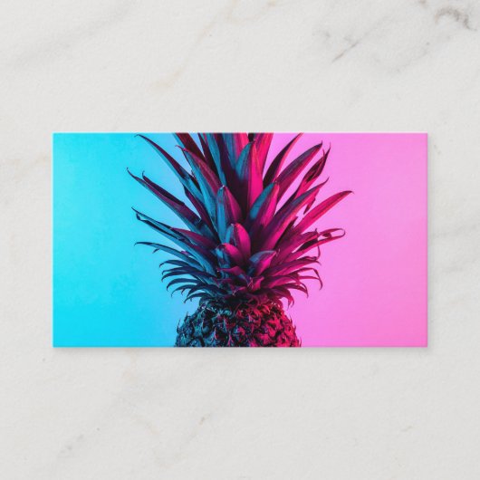 ananas visitekaartje (Voorkant)