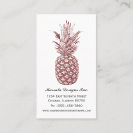 Ananas Visitekaartjes