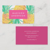 Ananas Visitekaartjes (Voorkant / Achterkant)