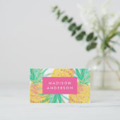 Ananas Visitekaartjes (Staand voorkant)