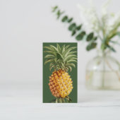 Ananas Visitekaartjes - botanisch (Staand voorkant)