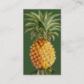 Ananas Visitekaartjes - botanisch (Voorkant)