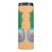 ananas visthermale trommel thermosbeker (Achterkant)