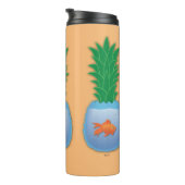 ananas visthermale trommel thermosbeker (Geroteerd rechts)