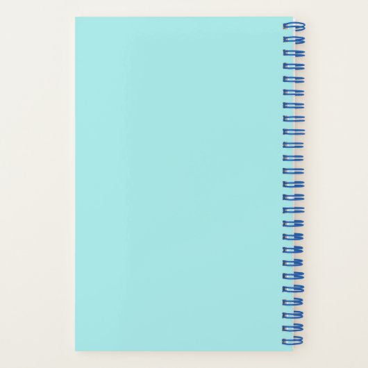 Ananas Vlinder Hibiscus Vibes Notitieboek (Achterkant)