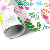 ananas voor kerstcadeautjes cadeaupapier (Rol Hoek)