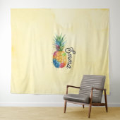 Ananas Wandkleed (In Situ (horizontaal))