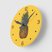 Ananas wandklok (Hoek)