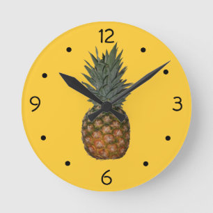 Ananas wandklok