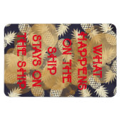 Ananas wat er gebeurt op schepen die op het schip magneet (Horizontaal)