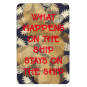 Ananas wat er gebeurt op schepen die op het schip magneet (Verticaal)