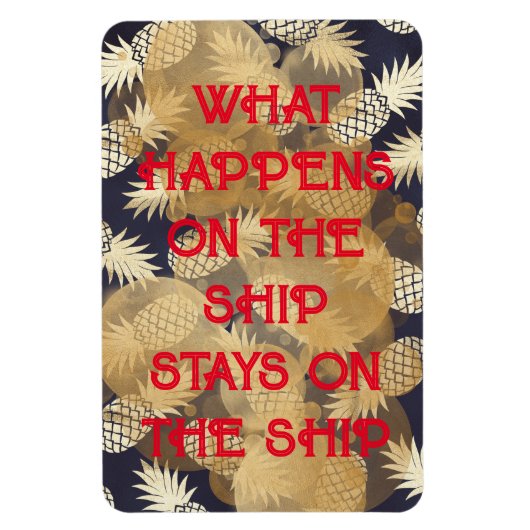 Ananas wat er gebeurt op schepen die op het schip  magneet (Verticaal)