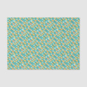 Ananas Watercolor Print Tissuepapier (Voorkant)