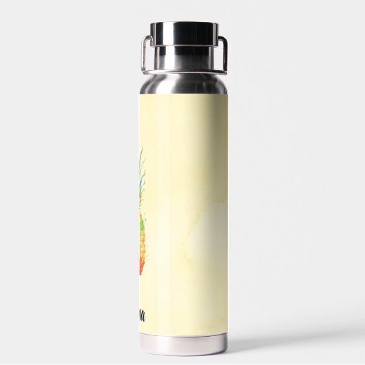 Ananas Waterfles (Achterkant)