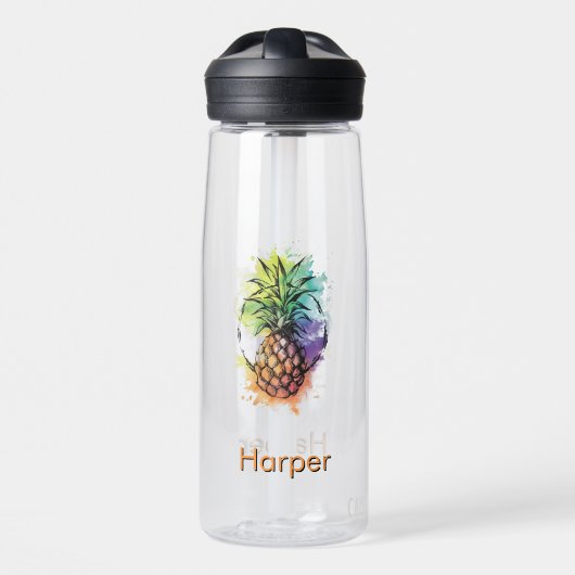 Ananas Waterfles (Voorkant)