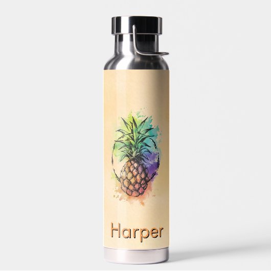 Ananas Waterfles (Links)