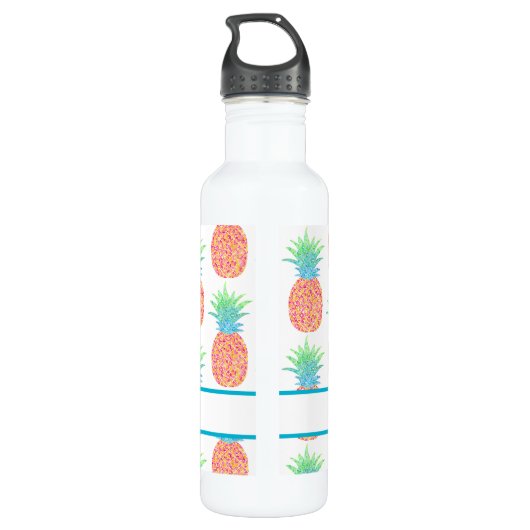 Ananas Waterfles Waterfles (Achterkant)
