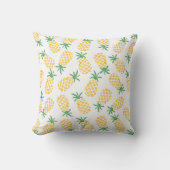 Ananas waterverf patroon kussen (Voorkant)