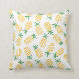 Ananas waterverf patroon kussen