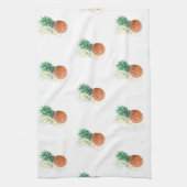 Ananas, waterverf. theedoek (Verticaal)