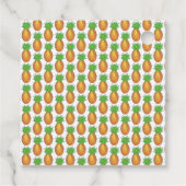 Ananas Welkom Open House Housewarming Party Bedankjes Labels (Achterkant)