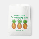 Ananas Welkom Open House Housewarming Party Bedankzakje (Voorkant)