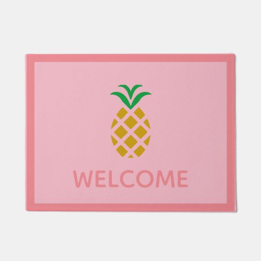 Ananas Welkommat Deurmat (Voorkant)