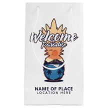 Ananas Welkomsttekst en cadeautas voor kleuren