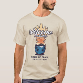 ananas Welkomsttekstkleding T-shirt