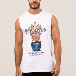 ananas Welkomsttekstkleding T-shirt