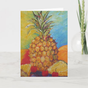 Ananas Wenskaart Kaart