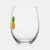 ananas wijnglas zonder voet (Links)