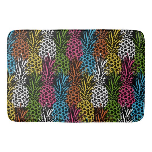 Ananas Wild en Zoet Badmat (Voorkant)