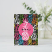Ananas Wild en Zoet Briefkaart (Staand voorkant)