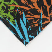 Ananas Wild en Zoet Fleece Deken (Hoek)