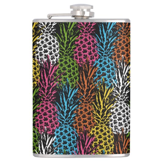 Ananas Wild en Zoet Heupfles (Voorkant)