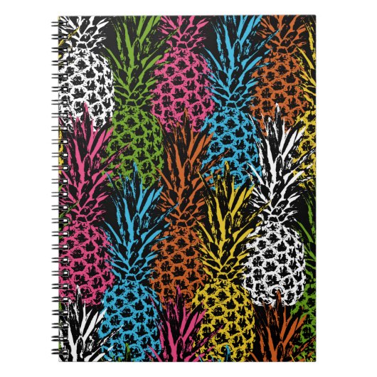 Ananas Wild en Zoet Notitieboek (Voorkant)