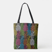 Ananas Wild en Zoet Tote Bag (Achterkant)