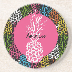 Ananas Wild en Zoet Zandsteen Onderzetter