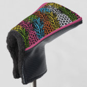 Ananas Wilde en zoete anananas Golfheadcover (3/4 voorkant)