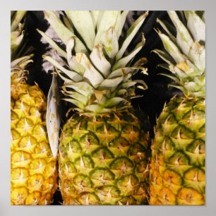 ananas x drie poster