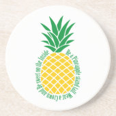 ananas zandsteen onderzetter (Voorkant)
