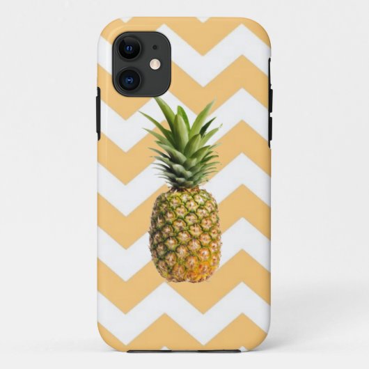 Ananas Zig Zag iPhone 5 Hoesje ™ (Achterkant)
