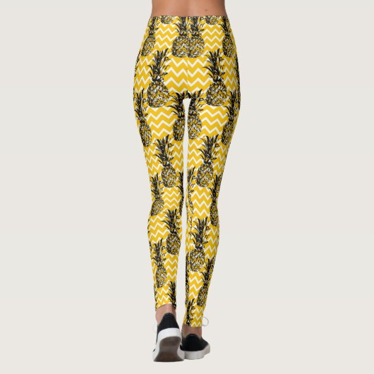 ananas Zigzags Leggings (Achterkant)
