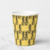 ananas Zigzags Papieren Bekers (Rechts)
